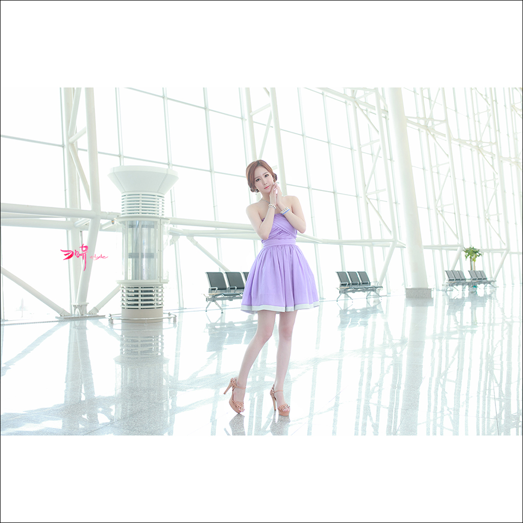 2015韩国国际车展靓丽车模Kim Ye Ha